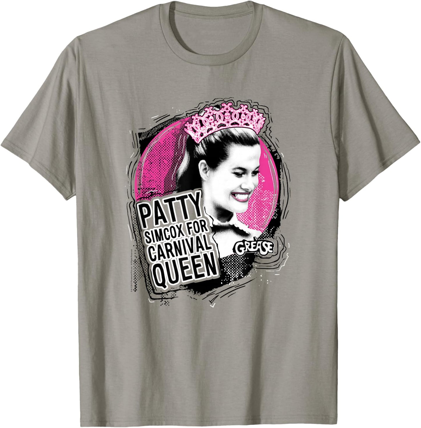 Grease Carnival Queen Patty Simcox T-Shirt - T-Shirt | Sand