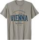 Vintage Vienna Retro T-Shirt - T-Shirt | Sand