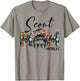 Scouting Scout Mom Life Messy Bun Hair Mother's Day T-Shirt - T-Shirt | Sand
