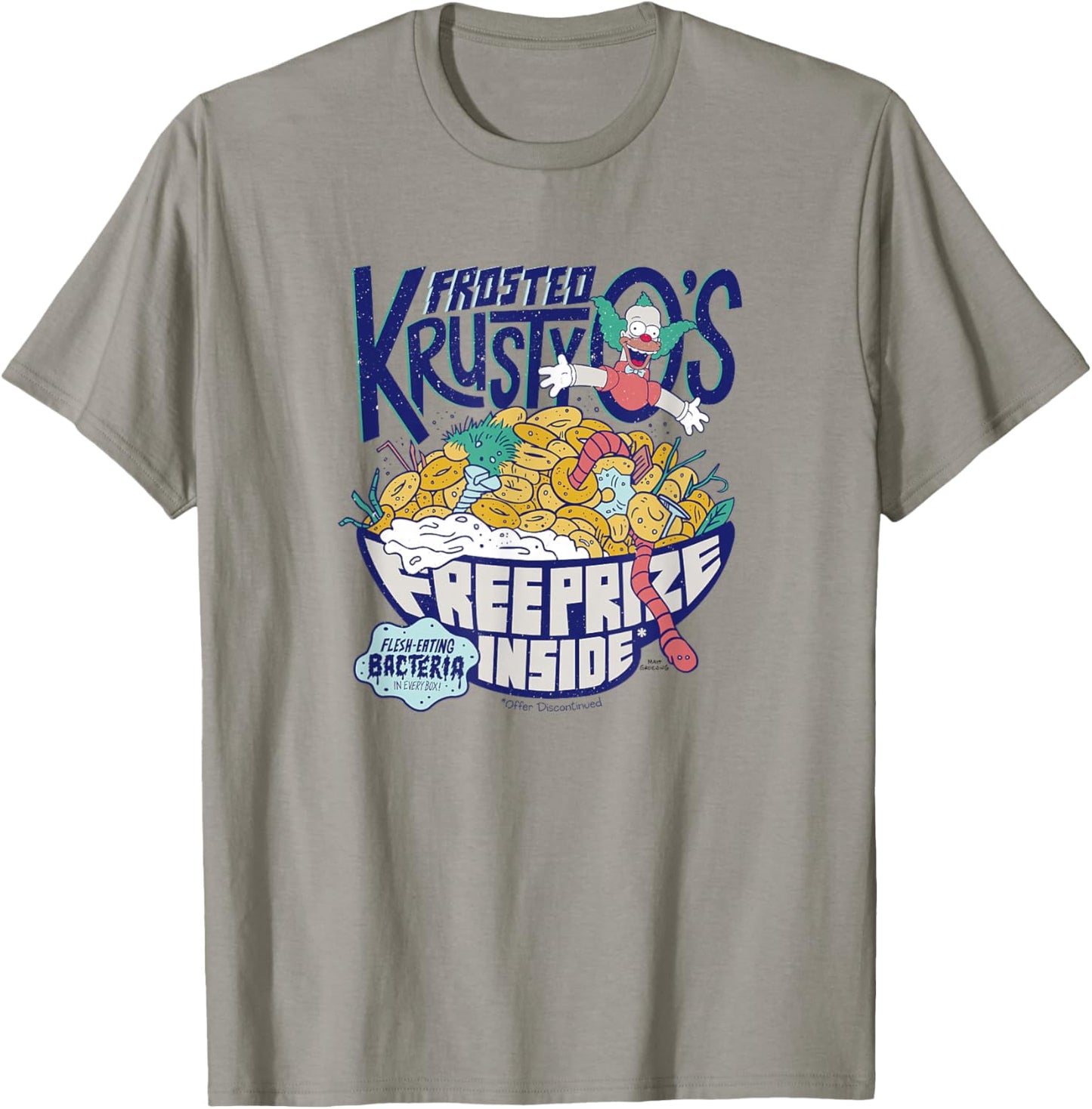 The Simpsons Frosted Krusty O's T-Shirt - T-Shirt | Sand