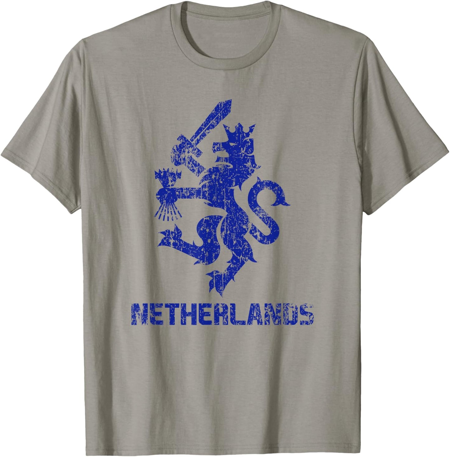 Netherlands Flag Dutch Lion Nederland International Country T-Shirt - T-Shirt | Sand