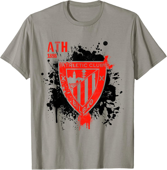 Athletic Club | 1898 Shield | Official Product | Bilbao T-Shirt - T-Shirt | Sand