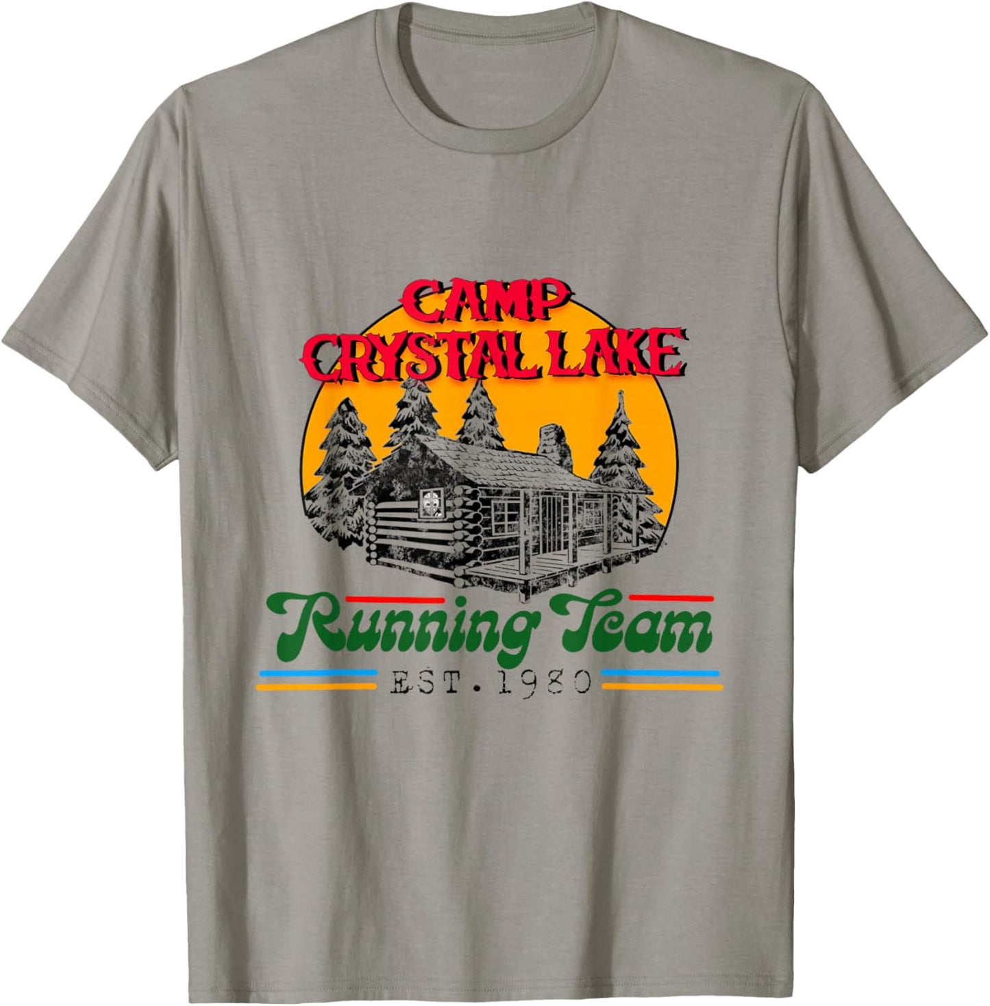 Crystal Lake Running Team T-Shirt - T-Shirt | Sand