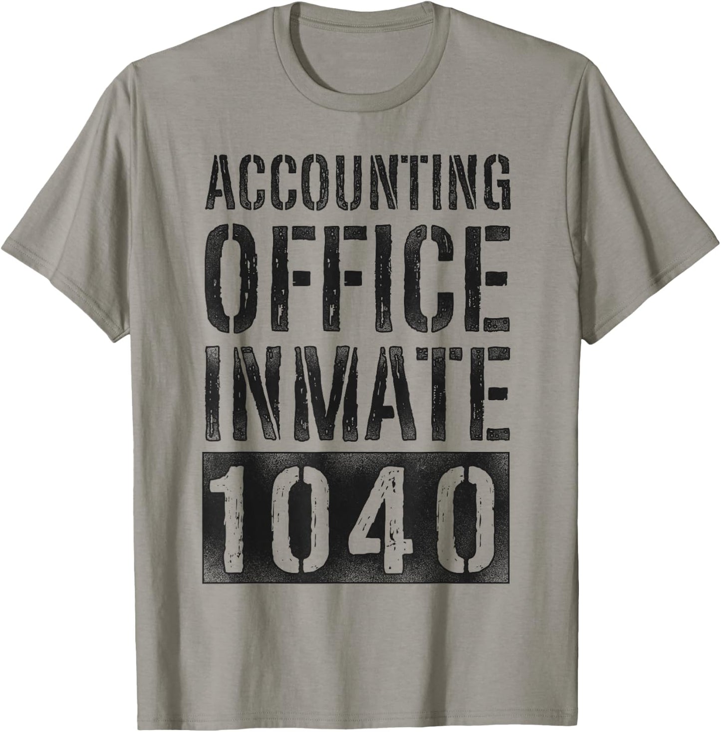 Accountant Bookkeeper Accounting Prison Jail Halloween T-Shirt - T-Shirt | Sand
