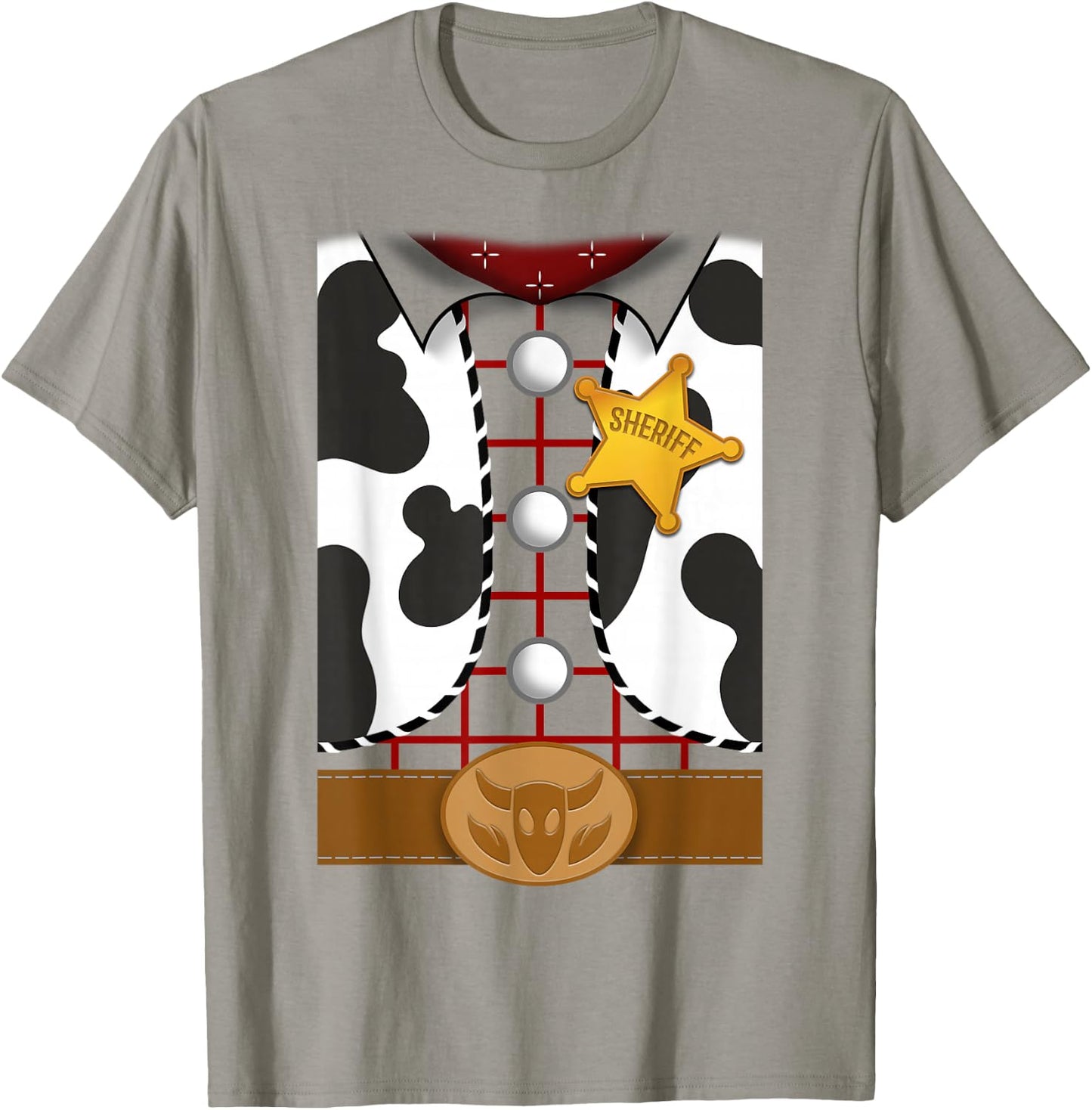 Disney Pixar Toy Story Halloween Sheriff Woody Costume T-Shirt - T-Shirt | Sand