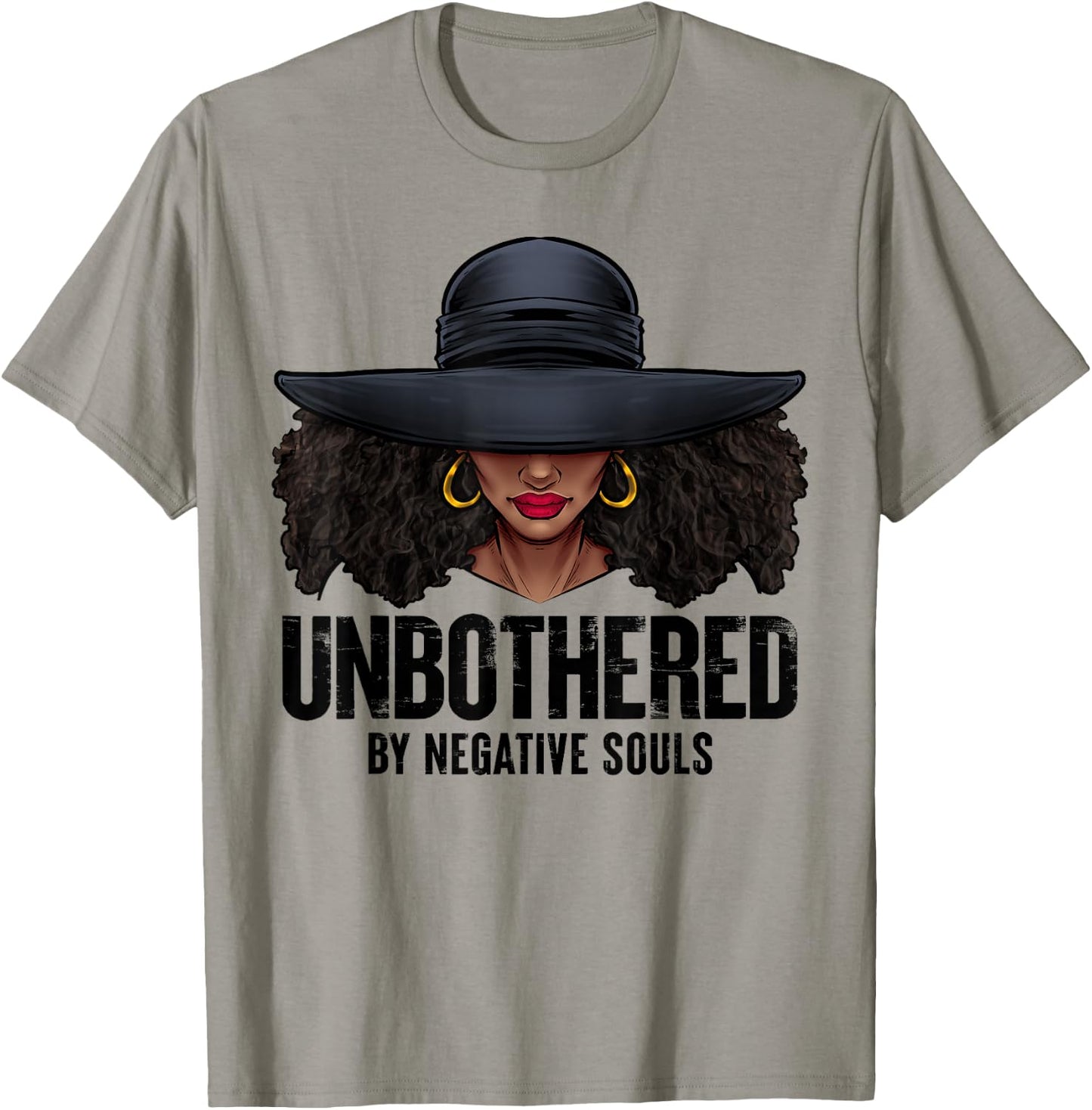 Unbothered Sassy Black Queen African American Ladies Gifts T-Shirt - T-Shirt | Sand
