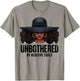 Unbothered Sassy Black Queen African American Ladies Gifts T-Shirt - T-Shirt | Sand