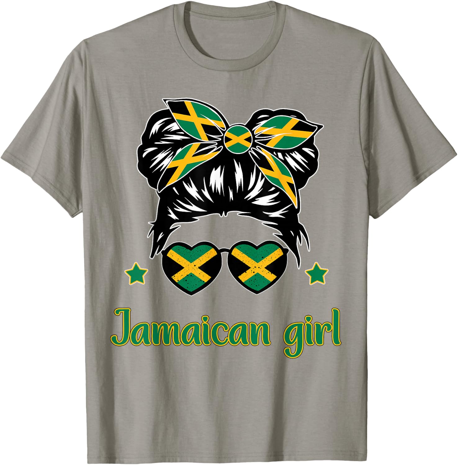Toddler Girl Jamaican Flag Jamaica Baby Kid Boy Women T-Shirt - T-Shirt | Sand