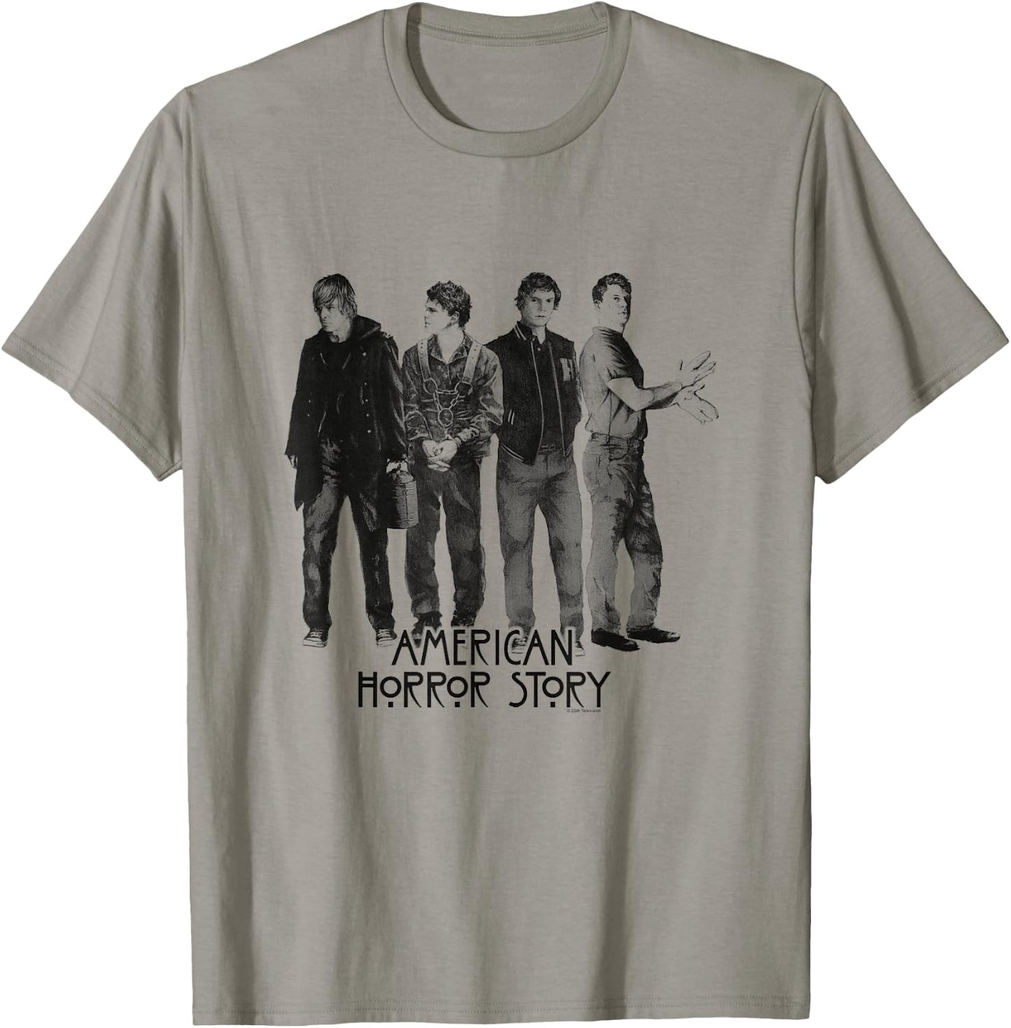 American Horror Story Evan Characters T-Shirt - T-Shirt | Sand