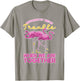 Apparently Were Trouble When We Are Together Funny Flamingo T-Shirt - T-Shirt | Sand