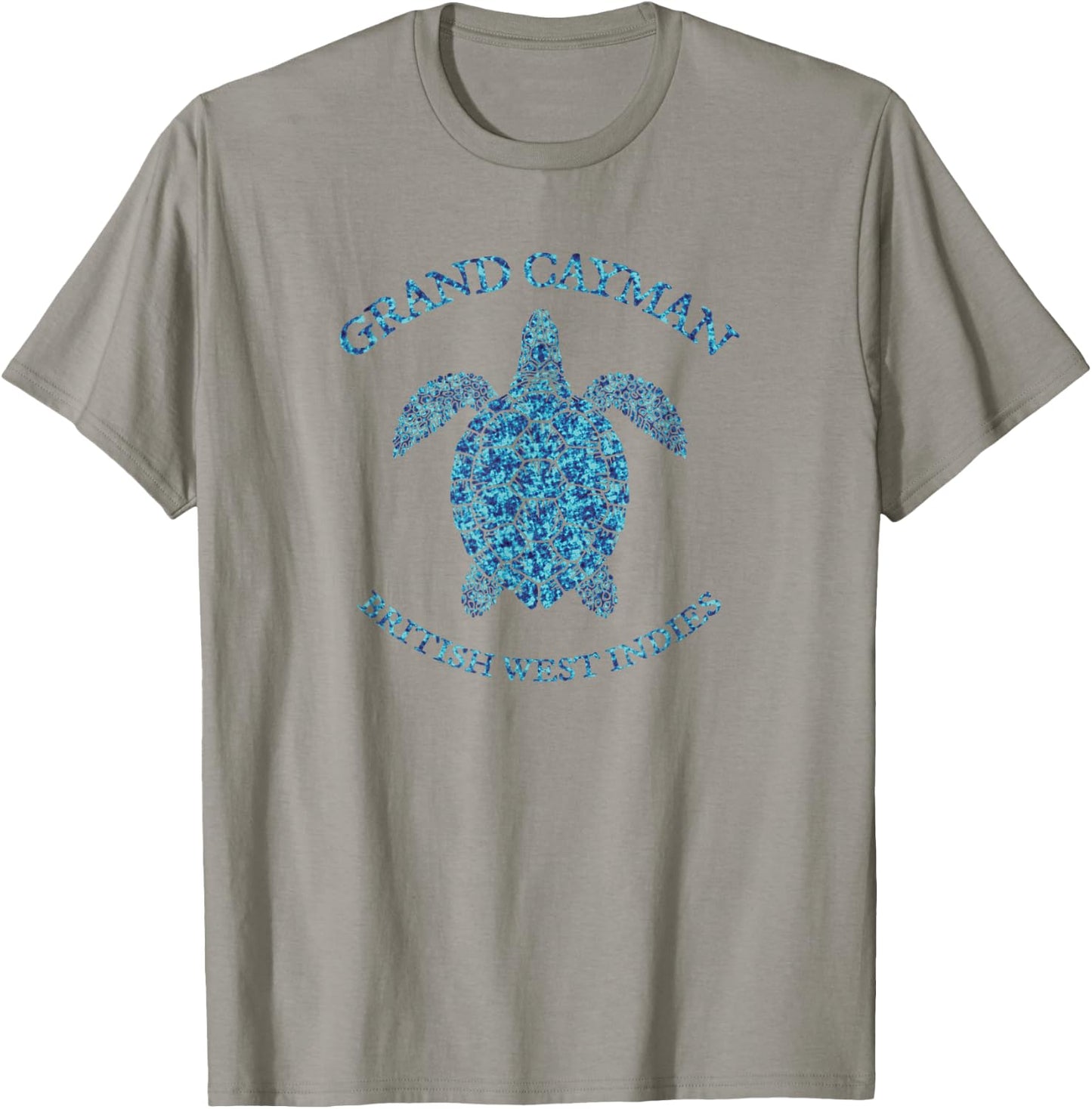Retro Grand Cayman Islands Sea Turtle graphic vintage T-Shirt - T-Shirt | Sand