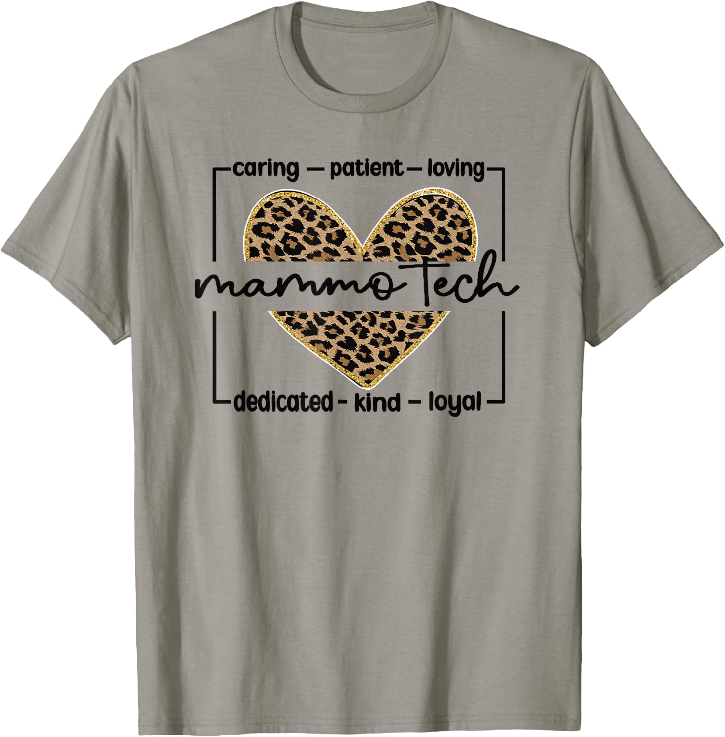 Mammo Tech Appreciation Mammography Technologist T-Shirt - T-Shirt | Sand