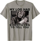 Twin Peaks My Log Has Something To Tell You Graphic T-Shirt - T-Shirt | Sand