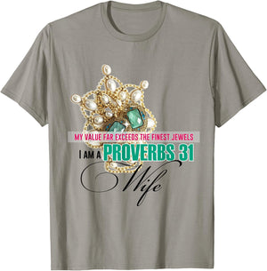 The Path to Becoming a Proverbs 31 Wife, Christian T-Shirt - T-Shirt | Sand