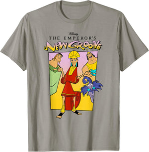 Disney The Emperor's New Groove Group Shot Poster T-Shirt - T-Shirt | Sand