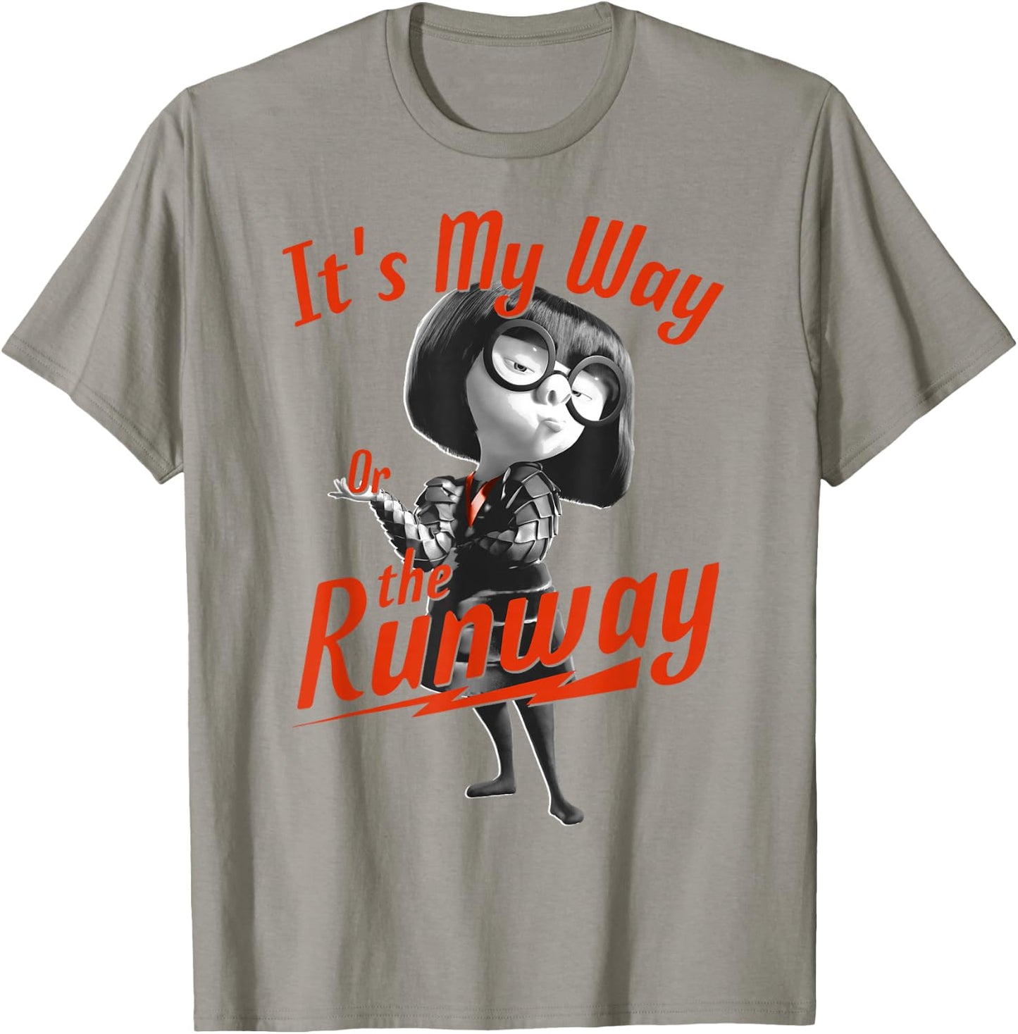 Disney Pixar Incredibles 2 Edna Runway Graphic T-Shirt - T-Shirt | Sand