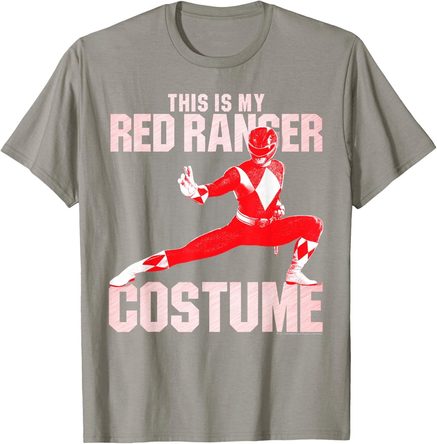 Power Rangers Red Ranger Halloween Costume T-Shirt - T-Shirt | Sand