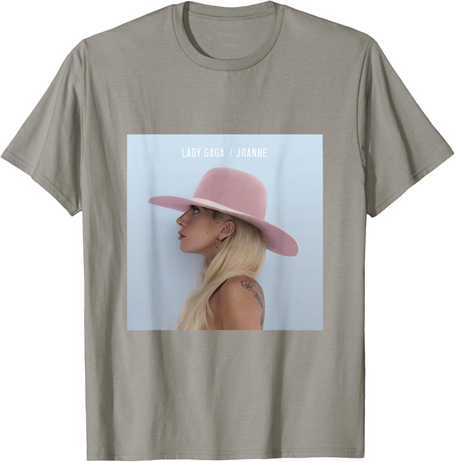 Lady Gaga Official Joanne Album Art Small T-Shirt - T-Shirt | Sand