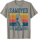Dog Samoyed Mom - Vintage Samoyed Mom T-Shirt - T-Shirt | Sand