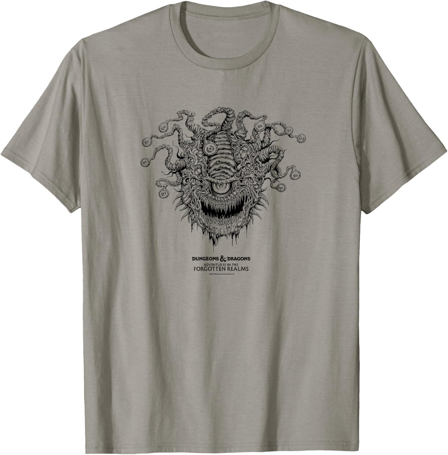 Magic: The Gathering Dungeons & Dragons Characters & Logo T-Shirt - T-Shirt | Sand