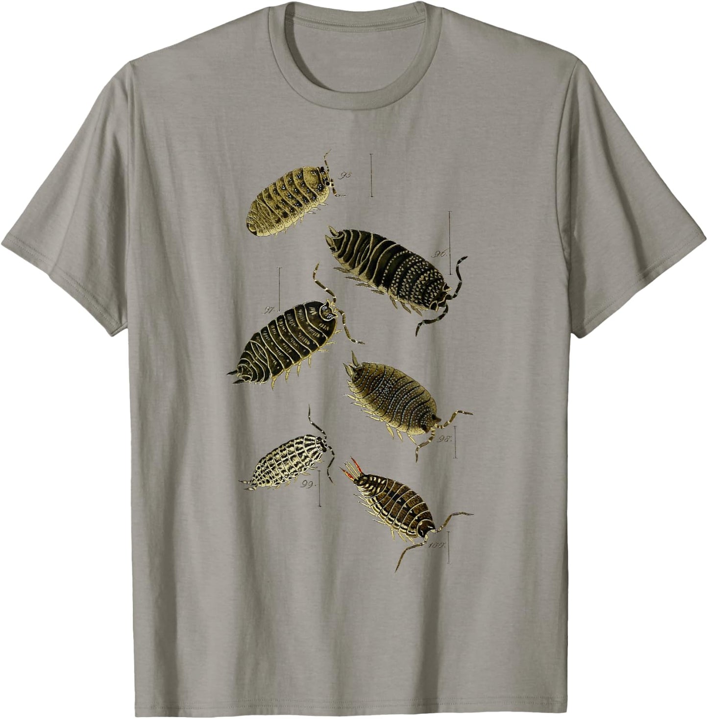 Pill Bug Porcellio scaber woodlice sowbugs T-Shirt - T-Shirt | Sand