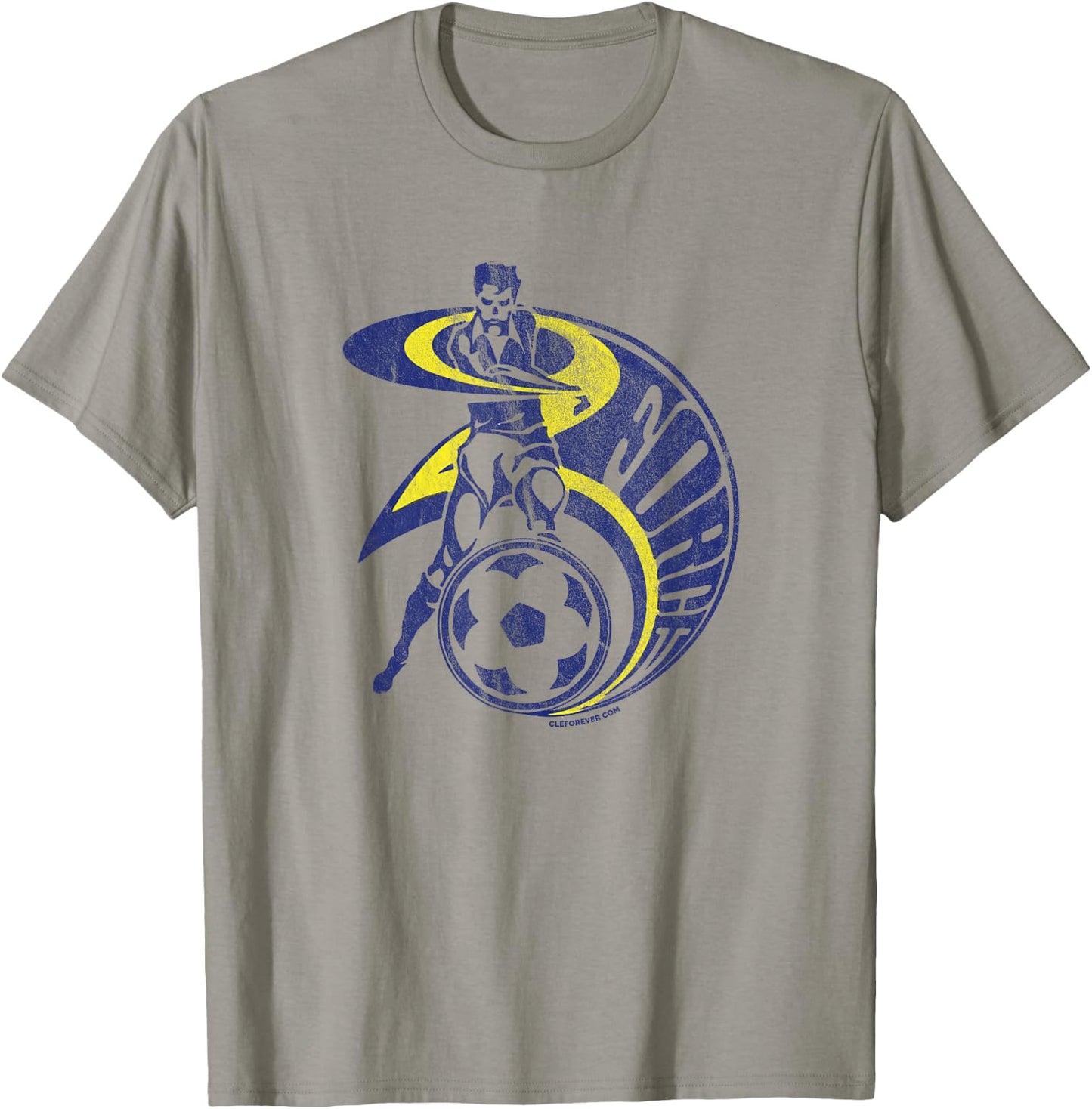 80's Cleveland Shirt Force Soccer T-Shirt - T-Shirt | Sand