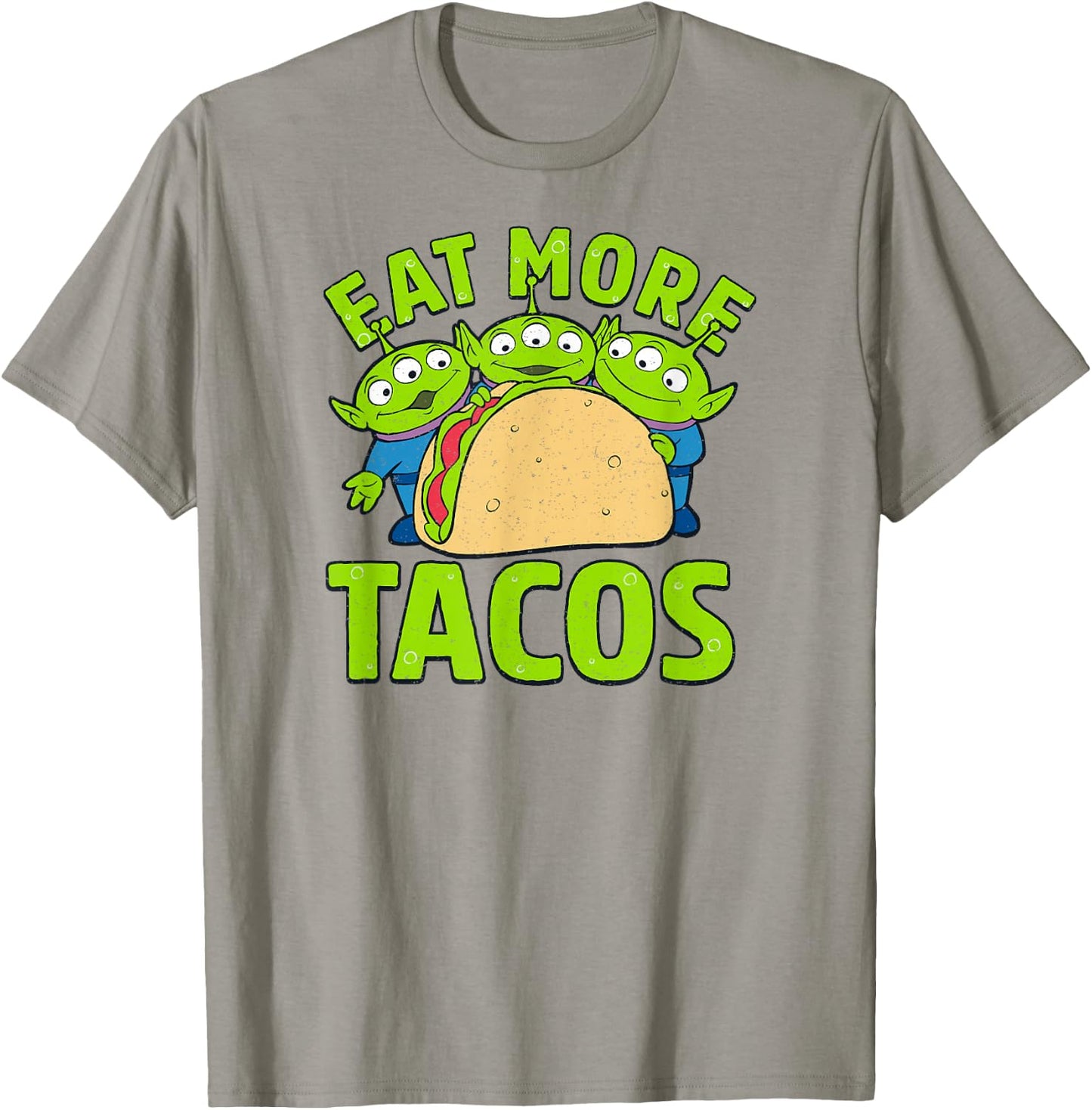 Disney Pixar Toy Story Aliens Eat More Tacos T-Shirt - T-Shirt | Sand