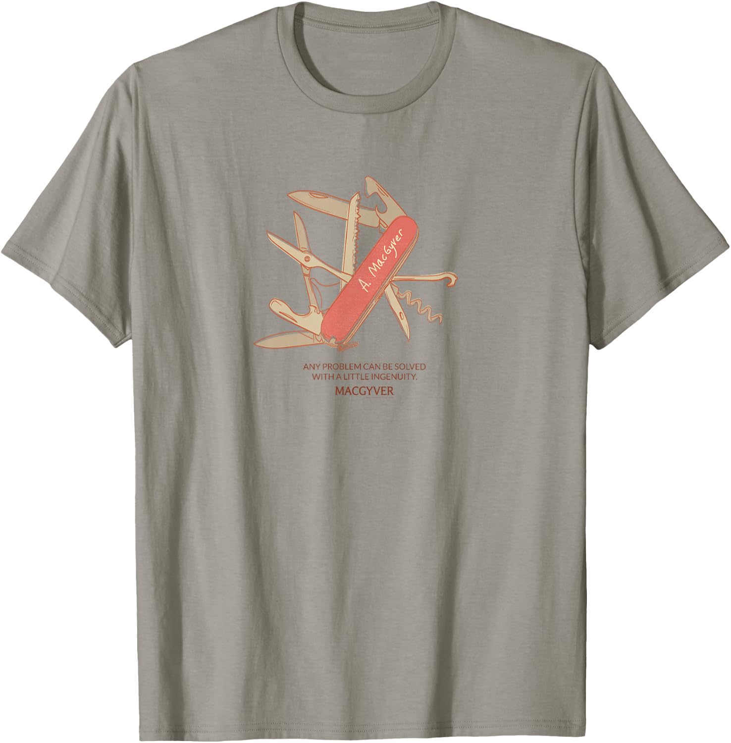 MacGyver Original Series Multi Device T-Shirt - T-Shirt | Sand