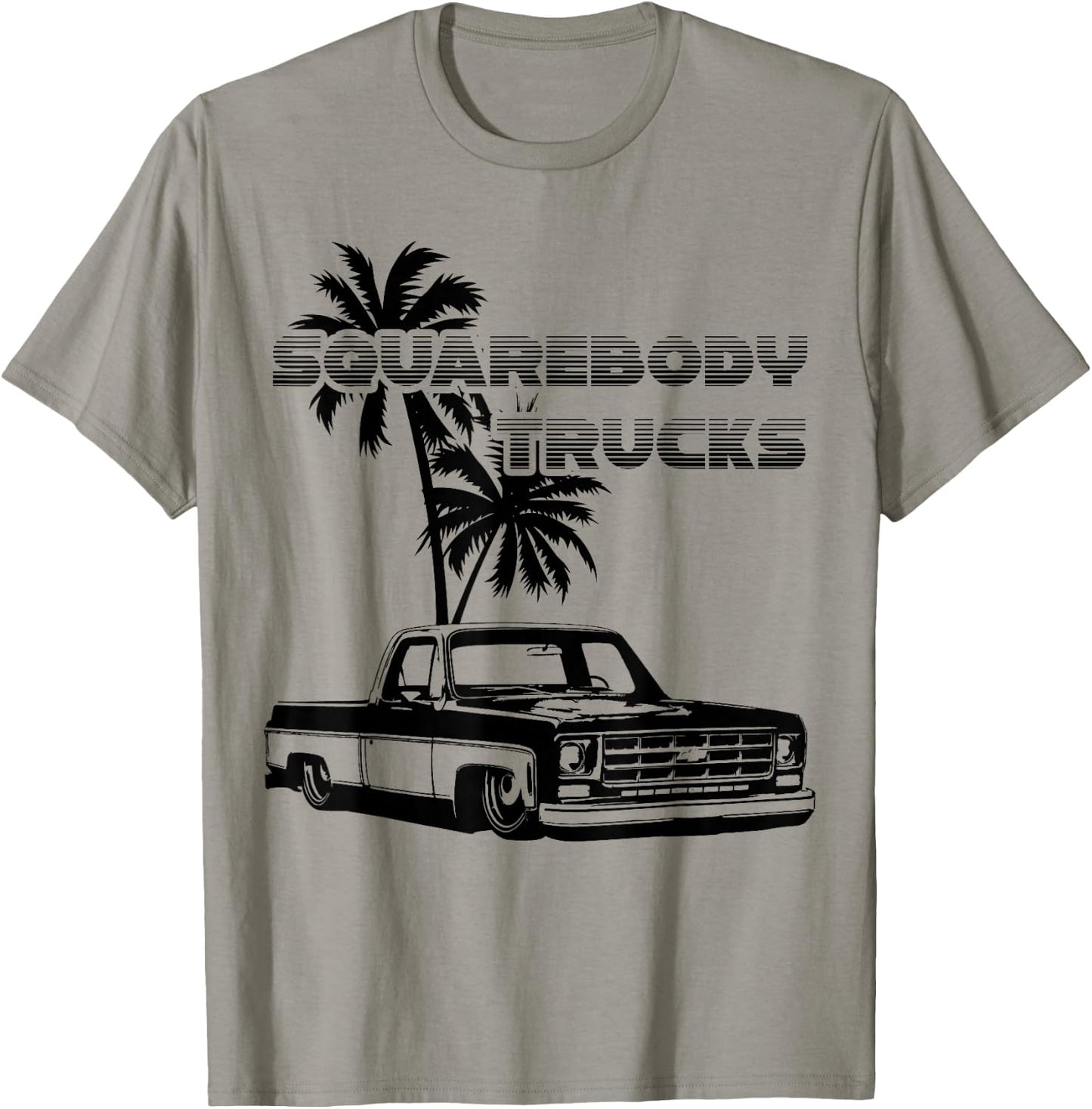 C10,Jimmy,Squarebody Truck,Suburban,Blazer,Silverado,slammed T-Shirt - T-Shirt | Sand