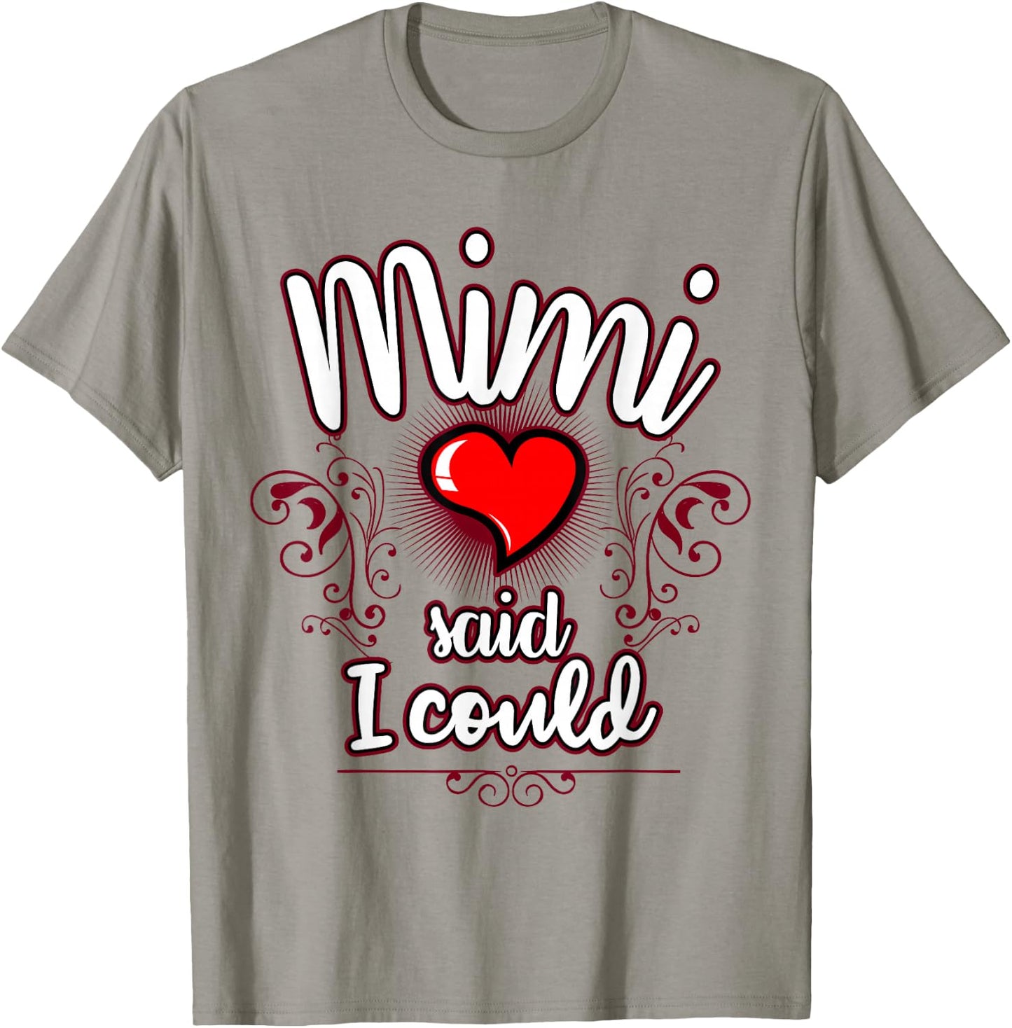 Mimi sagte ich könnte Oma liebt mich Mimi's Girl-Granddaughter T-Shirt - T-Shirt | Sand