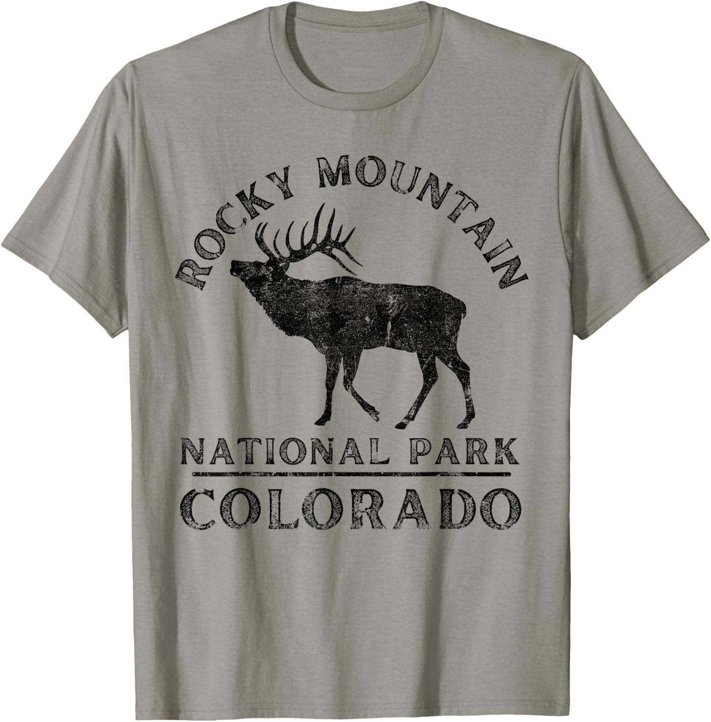 Rocky Mountain National Park T-Shirt - T-Shirt | Sand