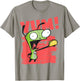 Invader Zim Gir Taco Yum T-Shirt - T-Shirt | Sand