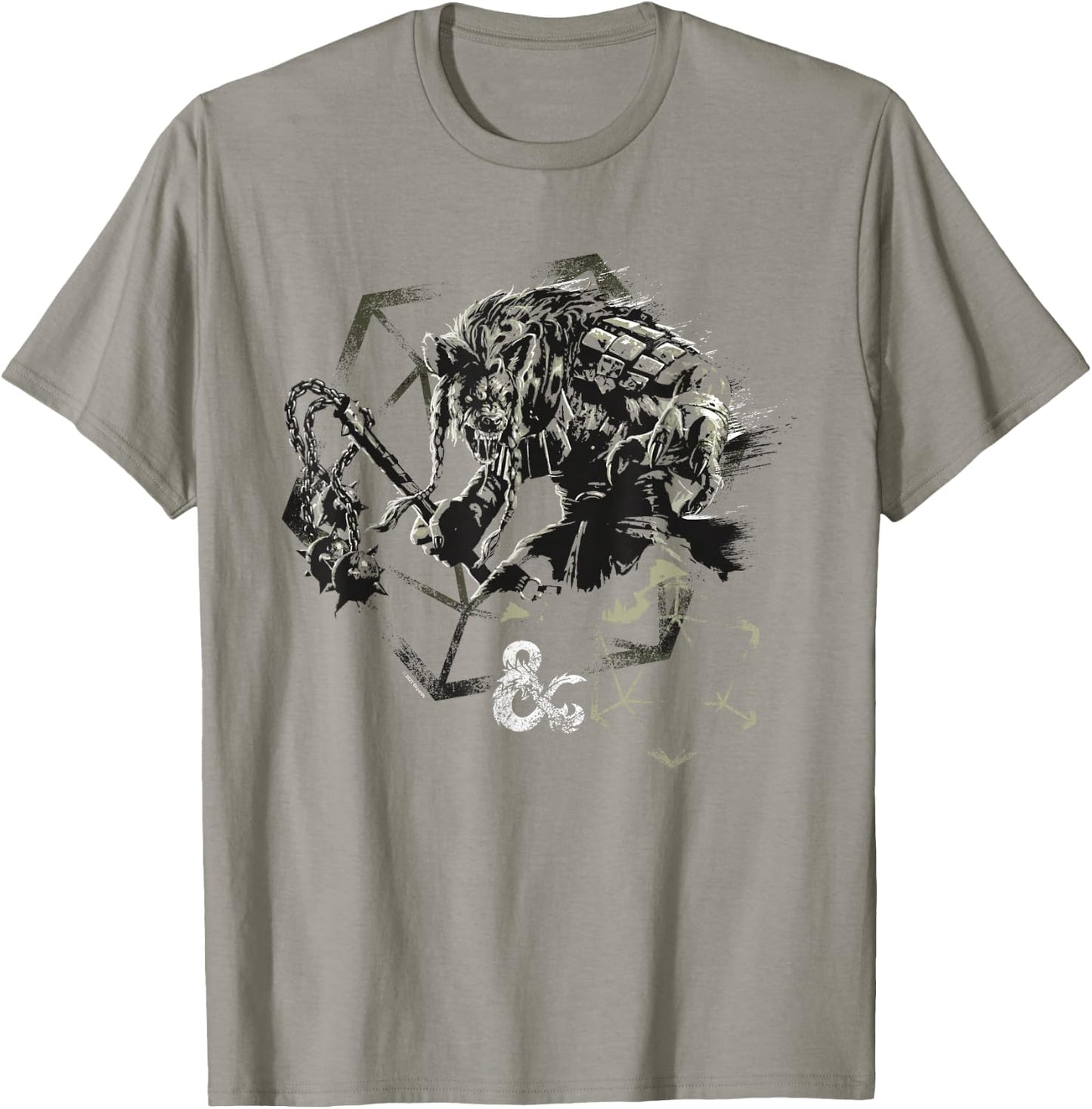 Dungeons & Dragons On a Gnoll T-Shirt - T-Shirt | Sand