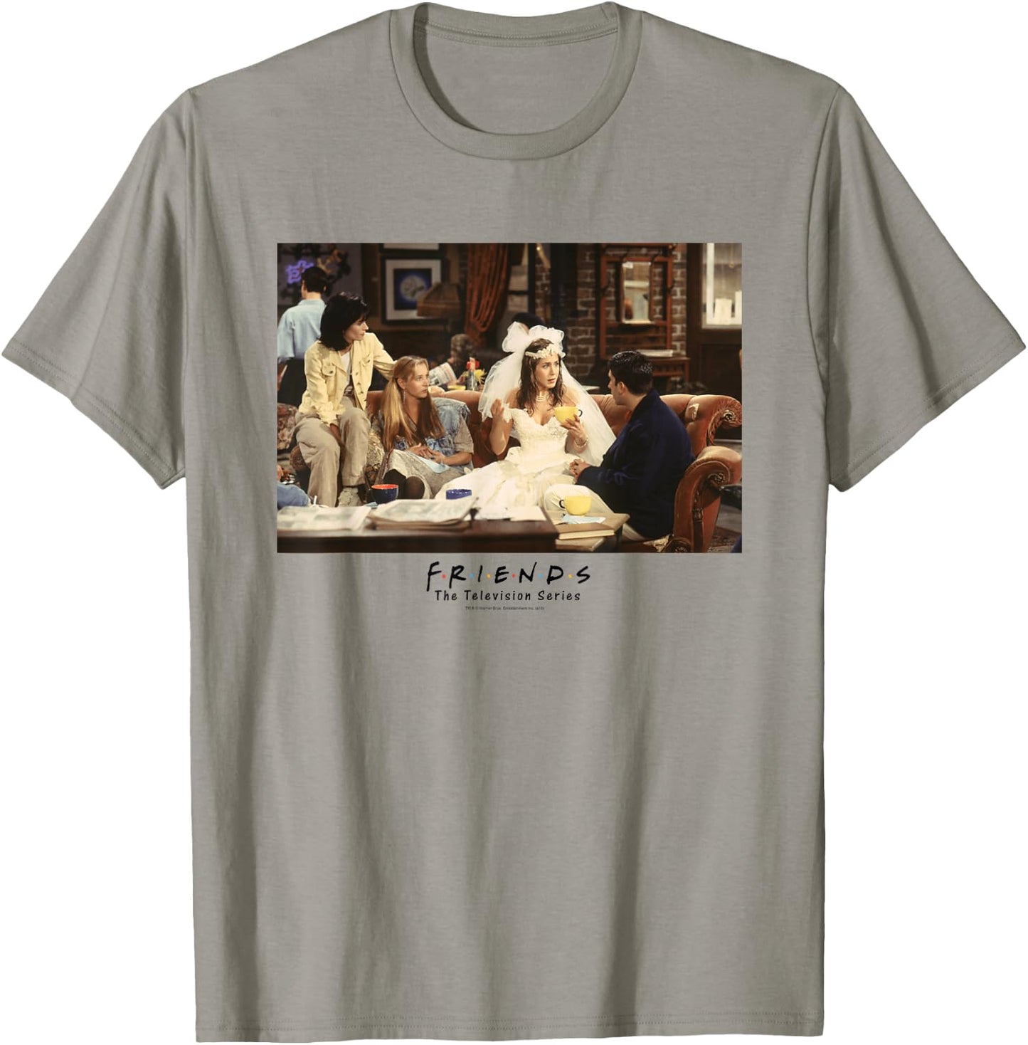 Friends Runaway Bride T-Shirt - T-Shirt | Sand