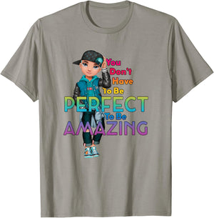 Rainbow High River Kendall Amazing Quote T-Shirt - T-Shirt | Sand