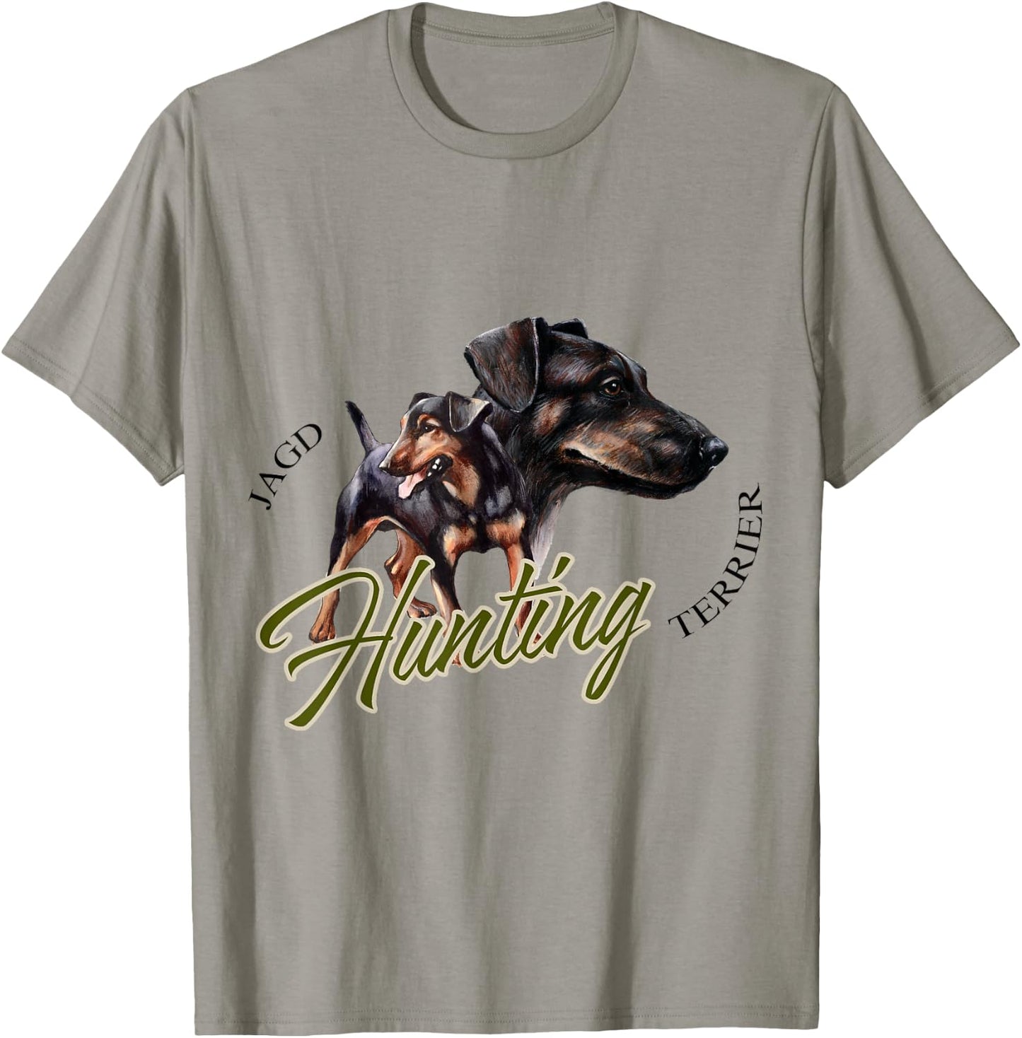 Jagdterrier t shirt Hunting dog T-Shirt - T-Shirt | Sand