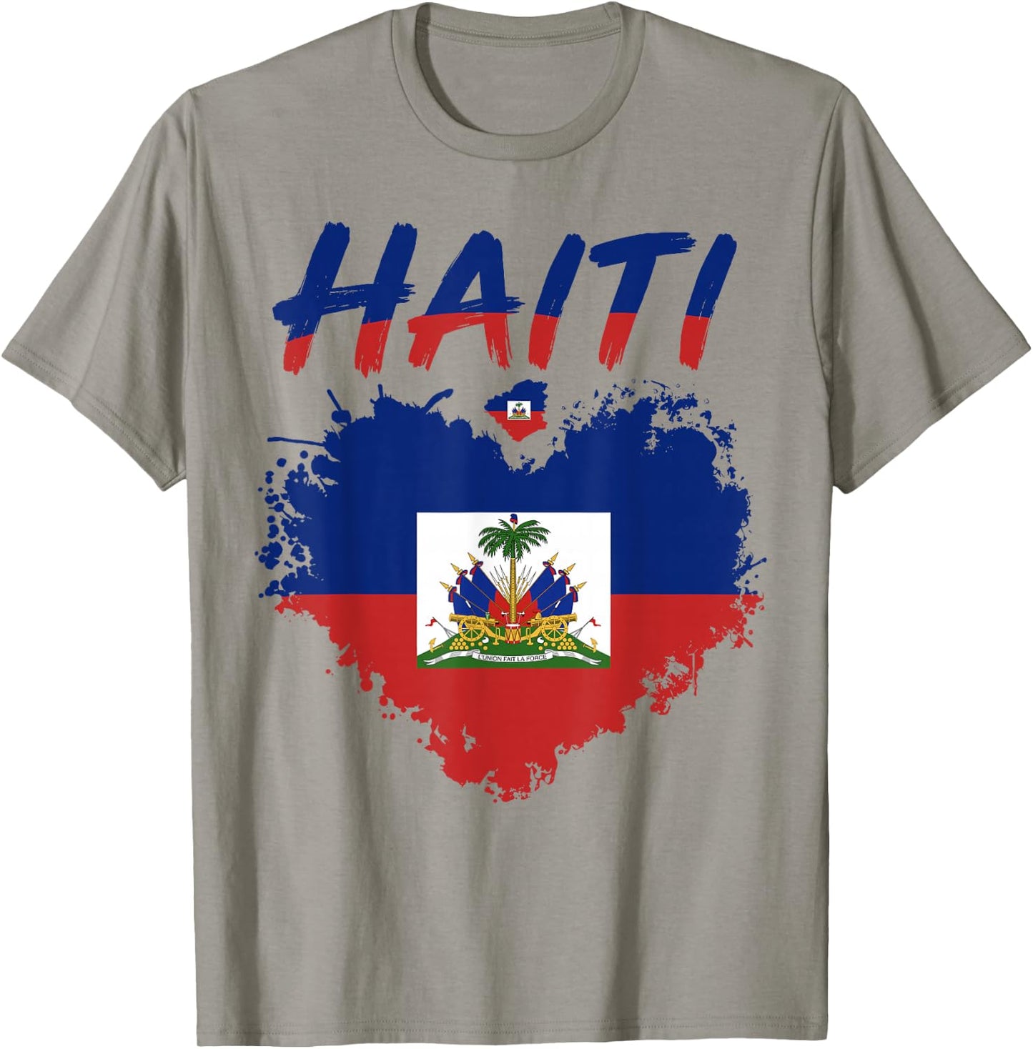 Haiti Haitian Flag Pride Men Women Kids T-Shirt - T-Shirt | Sand