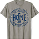 West Virginia Map 304 Home Vintage T-Shirt - T-Shirt | Sand