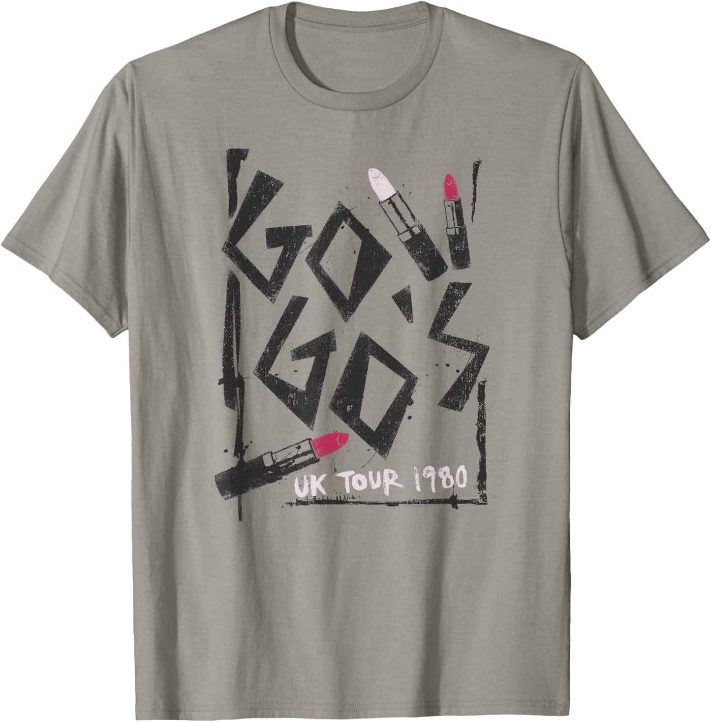 The Go-Go's - UK 1980 Tour T-Shirt - T-Shirt | Sand