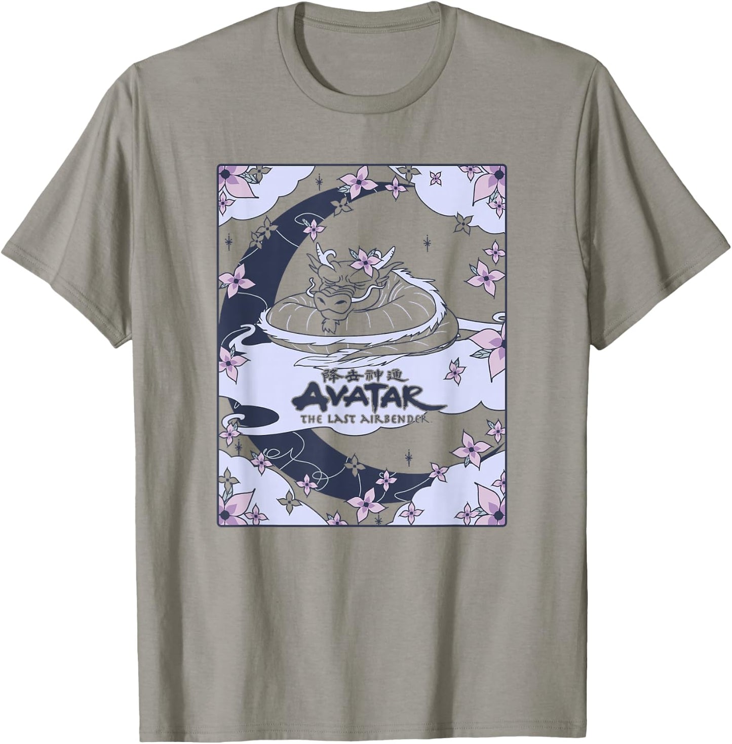 Avatar: The Last Airbender Roku Dragon Card Small T-Shirt - T-Shirt | Sand