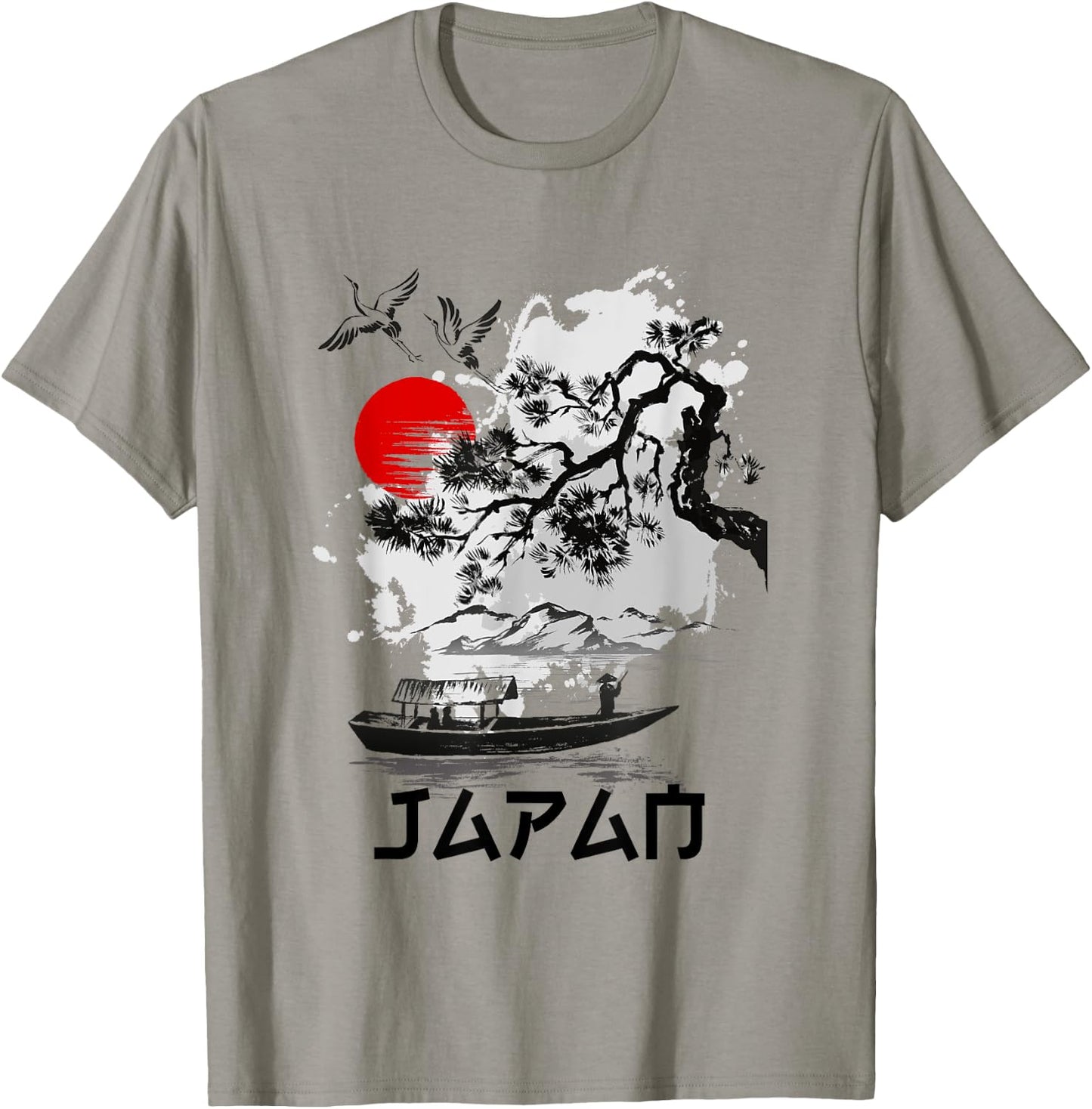 I Love Japan Nature And Culture, Tokyo Japan Graphic Design T-Shirt - T-Shirt | Sand