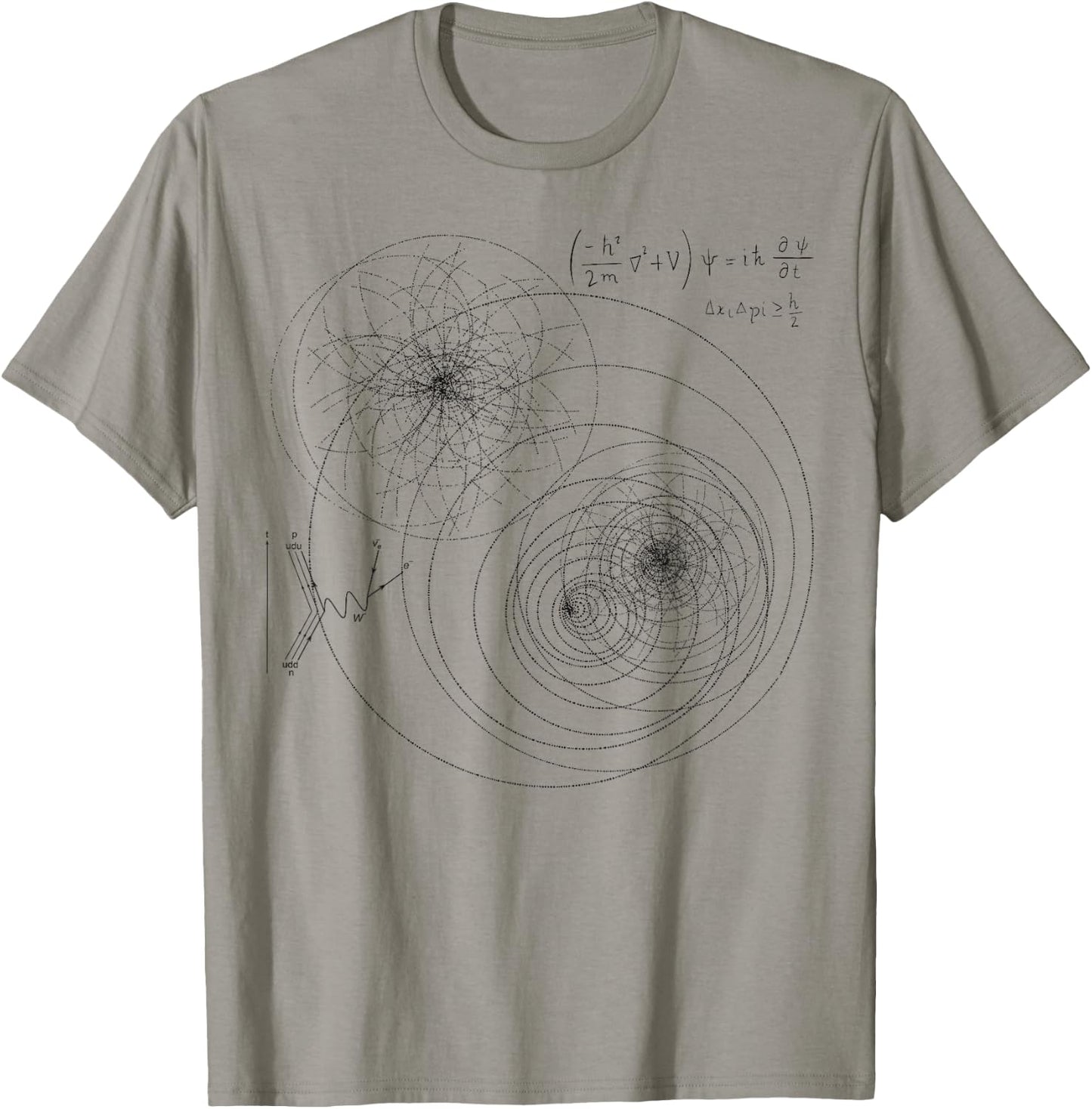 Higgs Boson Physics Quantum Mechanics Science Lover Teacher T-Shirt - T-Shirt | Sand