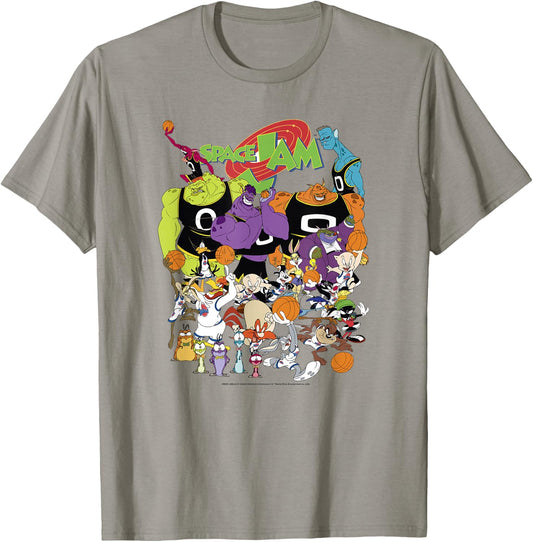 Space Jam Classic Monstars and Looney Tunes Game Day T-Shirt - T-Shirt | Sand