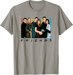 Friends Cast Logo T-Shirt - T-Shirt | Sand