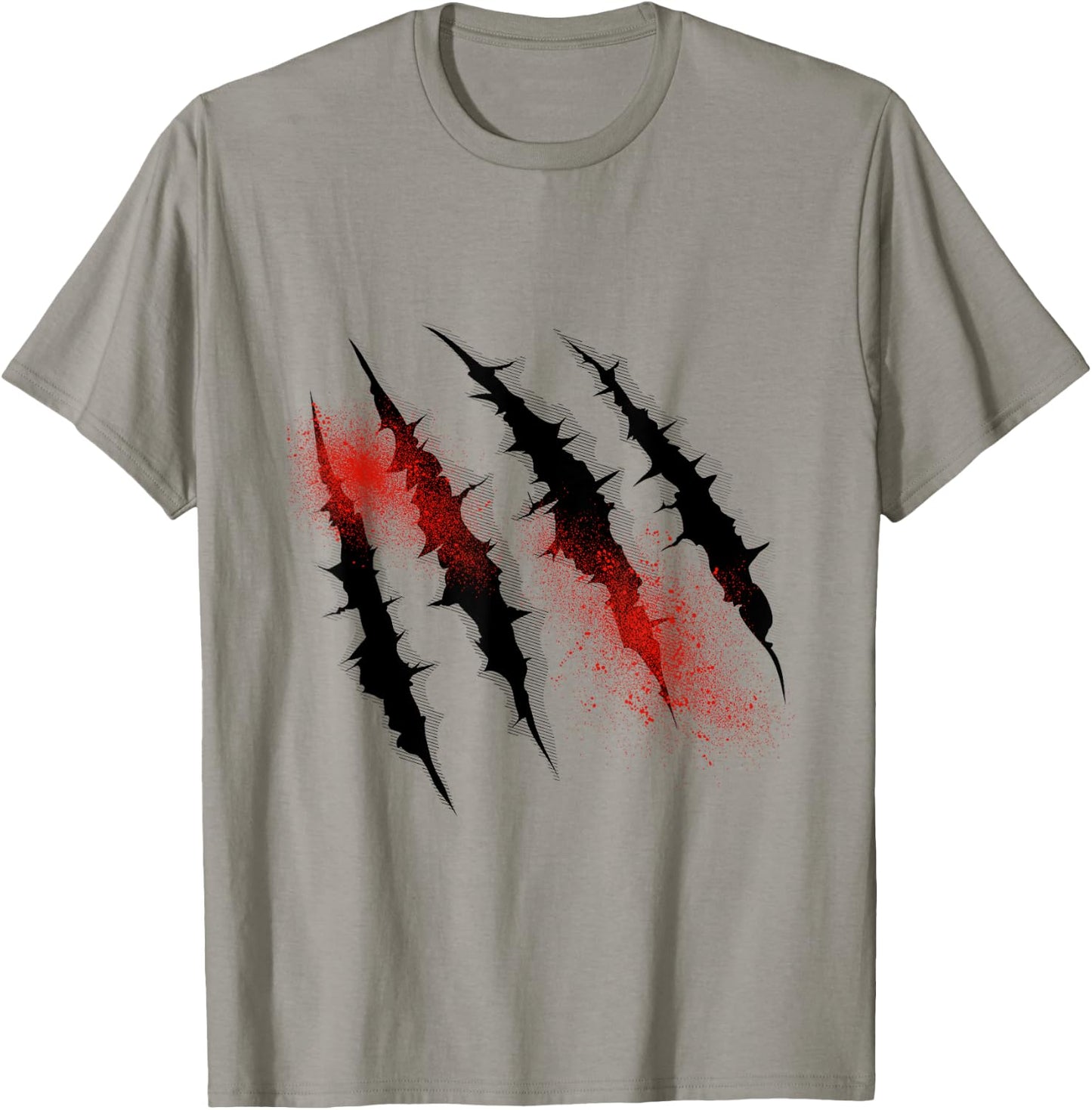 Dinosaur T rex Claw Marks For Halloween Boys Men Kids T-Shirt - T-Shirt | Sand