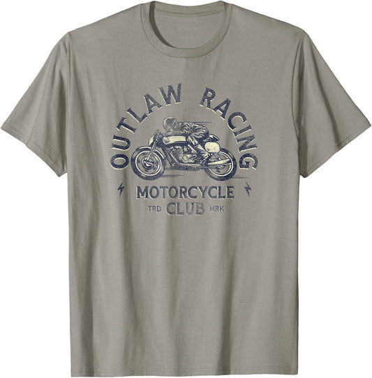 Outlaw Racing Motorcycle Club T-Shirt - T-Shirt | Sand