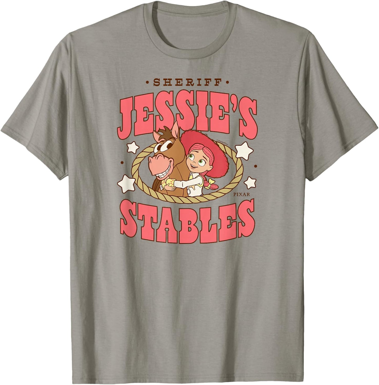 Toy Story 5 - Sheriff Jessie's Stables T-Shirt - T-Shirt | Sand
