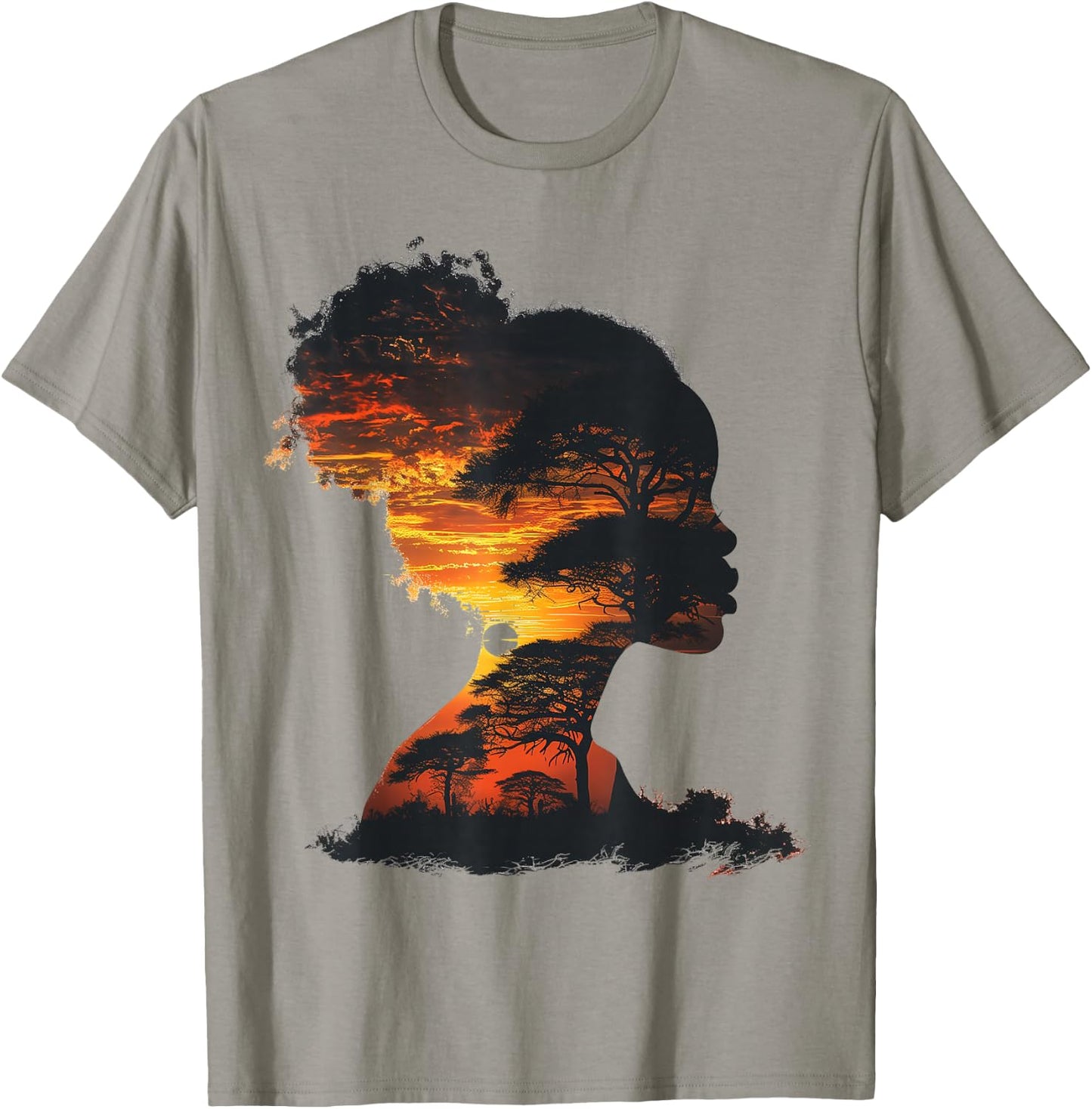 Black Women Graphic Black History Month African American T-Shirt - T-Shirt | Sand