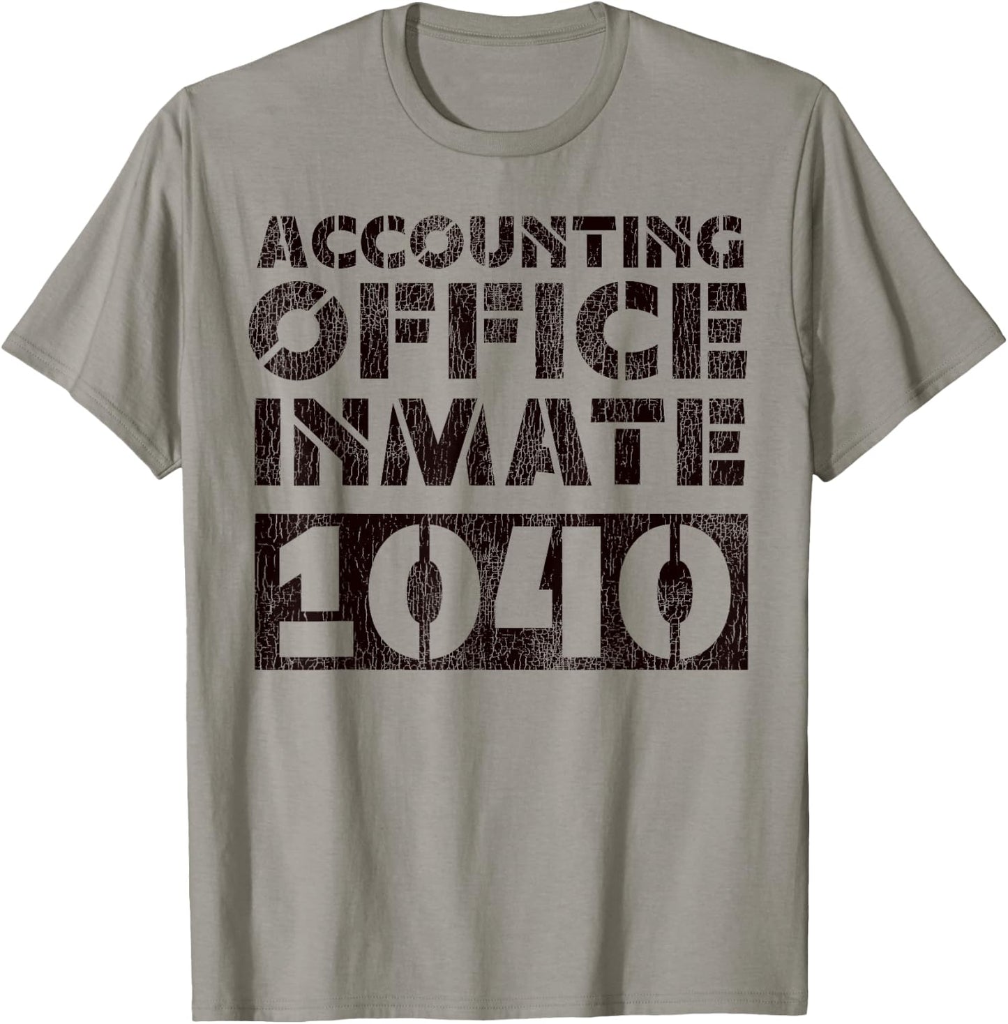 Accountant Bookkeeper Accounting Prison Jail Halloween T-Shirt - T-Shirt | Sand