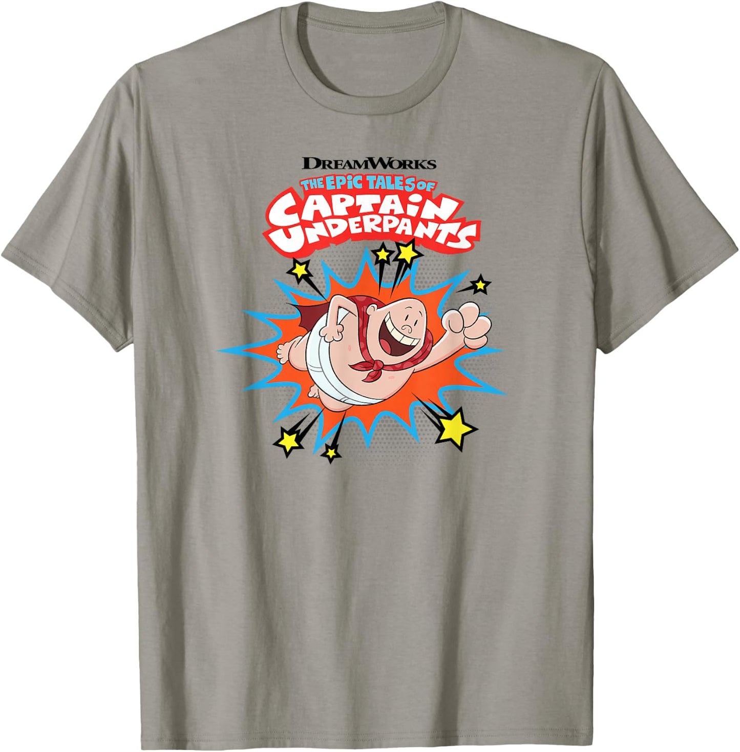 Captain Underpants The Epic Tales First Epic Film T-Shirt - T-Shirt | Sand